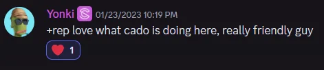Cado Script customer review 37