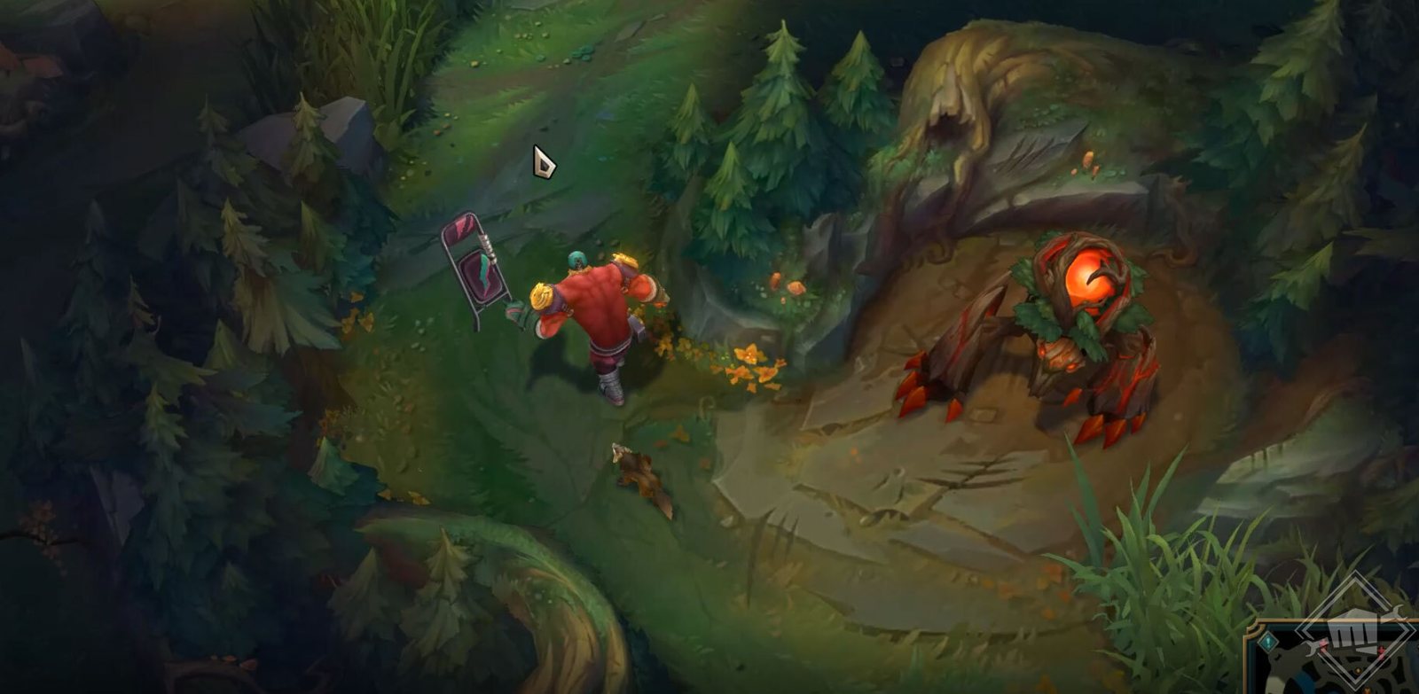 Jungling in League of Legends