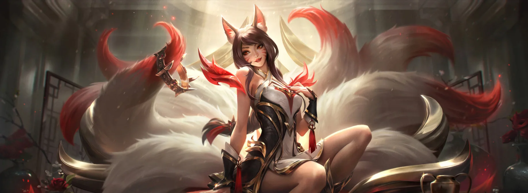 Ahri League of Legends artwork